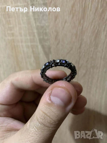 Tiffany & Co Schlumberger Black пръстен, снимка 2 - Пръстени - 51957182