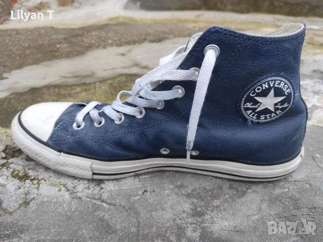 Converse - Кецове Chuck Taylor All Star Hi Unisex, Nighttime Navy, 35, снимка 2 - Ежедневни обувки - 52652116