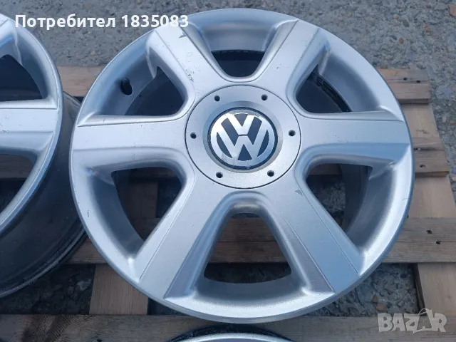 Лети джанти 16ки 5х112 VW, снимка 7 - Гуми и джанти - 48384136