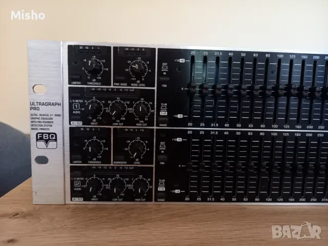 Behringer fbq 6200 еквалайзер, снимка 4 - Ресийвъри, усилватели, смесителни пултове - 46831432