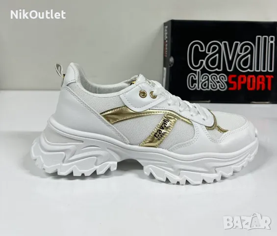 Cavalli Class SPORT SNEAKERS WHITE, снимка 1 - Кецове - 47458701