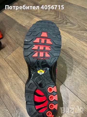 Nike TN Air Max Plus Metal Mesh "Black / Red" Номер 44, снимка 4 - Спортни обувки - 46069684