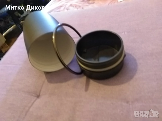 Термоизолирана чаша EQUA, изработена от неръждаема стомана.  Вместимост: 300 мл. с карабинер, снимка 5 - Чаши - 53237579