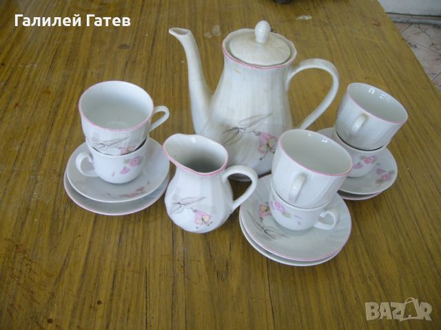  Чайник за Чай и Сервиз за Кафе, снимка 3 - Чаши - 45655824