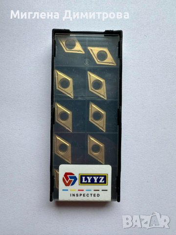 Комплект 10бр. стругарски пластини LYYZ DCMT11T304 UE6020, снимка 1 - Други инструменти - 45538803