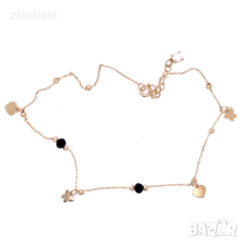 Златна дамска гривна за крак 2,38гр. 28,0см. 14кр. проба:585 модел:32099-4