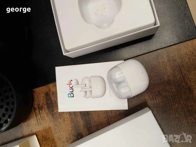 Слушалки Vivacom Buds, снимка 2 - Bluetooth слушалки - 51192384