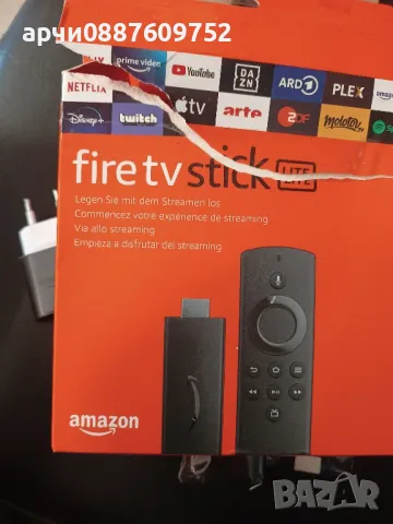 Мултимедиeн плеър AMAZON FIRE TV STICK LITE, снимка 5 - Приемници и антени - 48233639