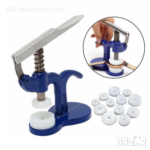 Професионална часовникарска преса за затваряне на часовници часовникарски инструмент за ремонт, снимка 2 - Други инструменти - 50973896