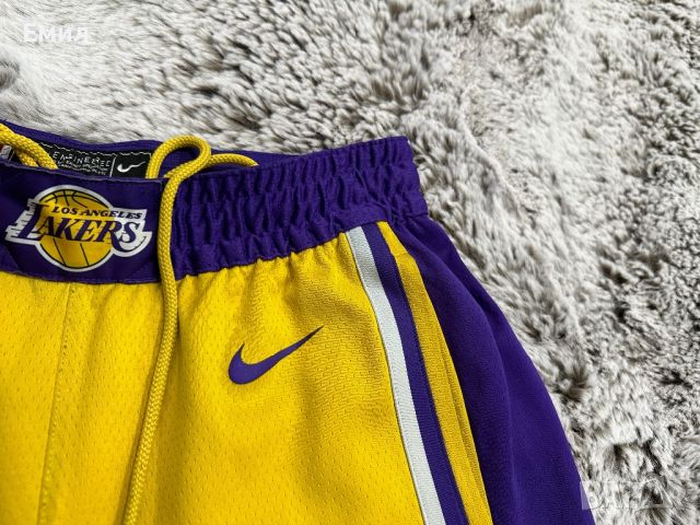 Мъжки шорти Nike x LA Lakers, Размер М, снимка 2 - Къси панталони - 46367180