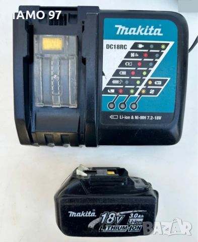 Makita DTM51 - Акумулаторен реноватор с потенциометър 18V 3.0Ah, снимка 8 - Други инструменти - 53226291