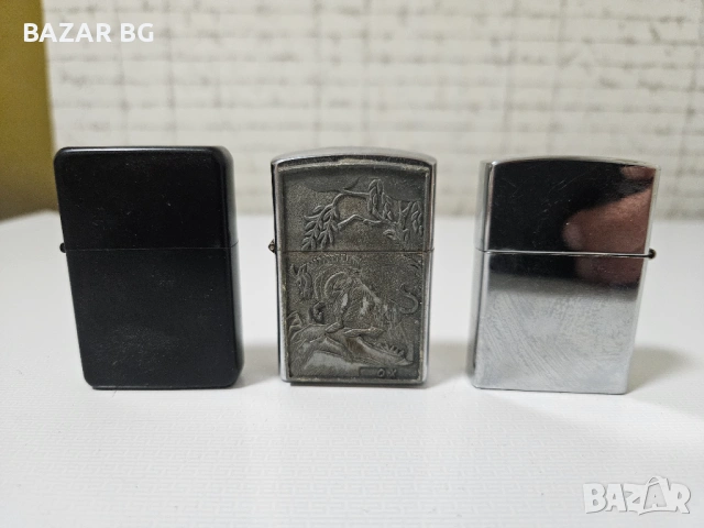 ★ █▬█ █ ▀█▀ ★ ZIPPO -  3 броя бензинова запалки.