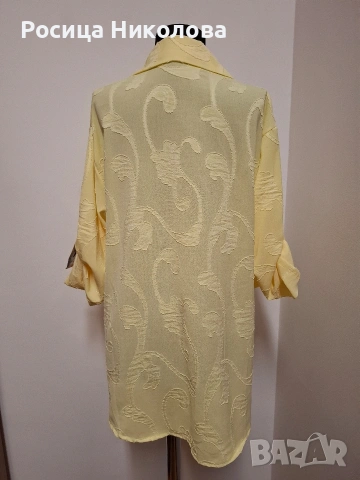 д риза в жълто , снимка 3 - Ризи - 53733036