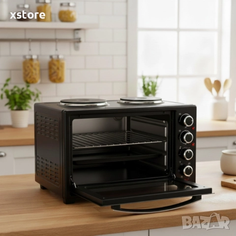 Малка готварска печка TERMOMAX TXC56CL, снимка 2 - Печки, фурни - 52687521