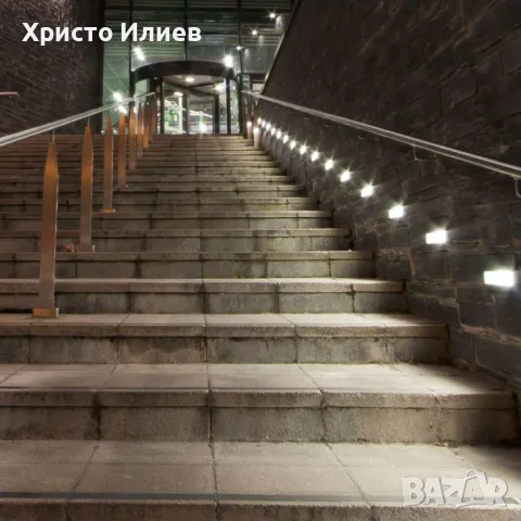 V-TAC LED Осветление за стъпала 6W IP54 Неутрално Бяла Светлина, снимка 8 - Лед осветление - 50019108