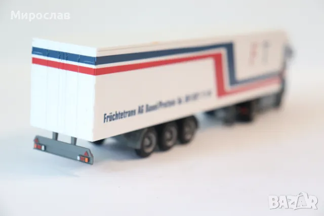 AMW 1:87 H0 RENAULT MAGNUM КАМИОН ТИР МОДЕЛ КОЛИЧКА, снимка 8 - Колекции - 50163375