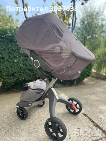 Stokke бебешка количка 2 в 1, снимка 5 - Детски колички - 47033383