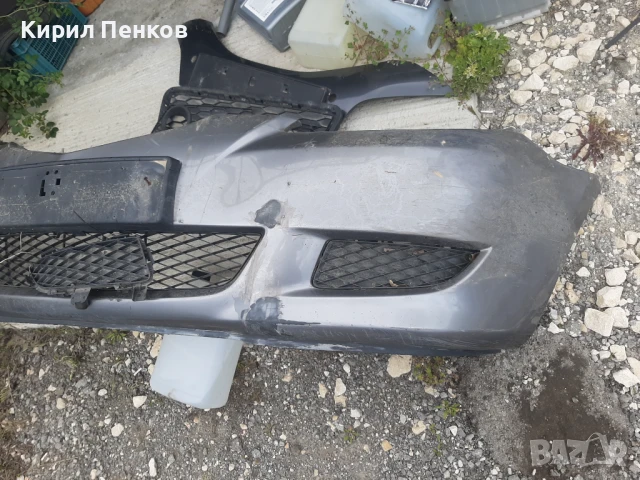 Оборудвана предна броня Мазда 3 2003-2009, снимка 3 - Части - 50463415