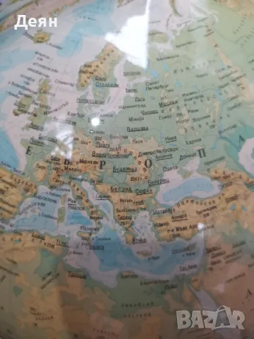 Ретро глобус 1994г.,много запазен, снимка 5 - Антикварни и старинни предмети - 49697639