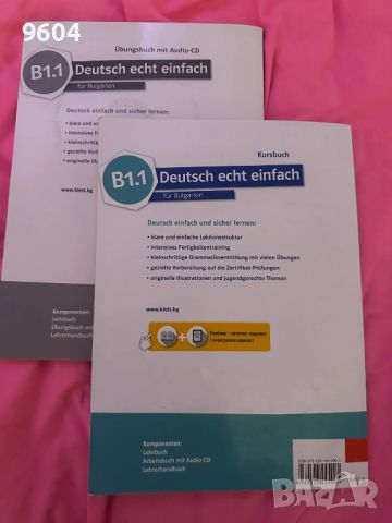 Немски език Ниво В1.1, снимка 1 - Учебници, учебни тетрадки - 46145229