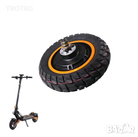 Електромотор за KuKirin G2 Max в комплект с 10-инча гума, 1000W 48V двигател за тротинетка, снимка 6 - Друга електроника - 52673797