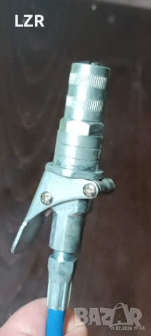 Бърз накрайник за такаламит / гресьорка с маркуч