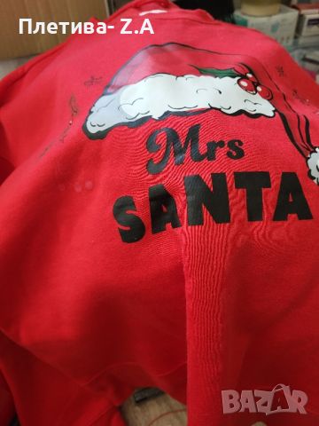 Дамска блуза Mr Santa , снимка 1 - Блузи с дълъг ръкав и пуловери - 46441675