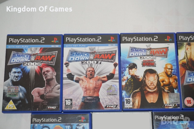 Игри за PS2 SmackDown vs Raw 2011 2010 2009 2008 2007 2006/Shut Your Mouth/TNA iMPACT, снимка 2 - Игри за PlayStation - 49514774