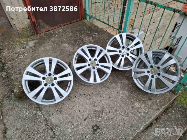 Джанти 17 Мерцедес, снимка 2 - Гуми и джанти - 53386350