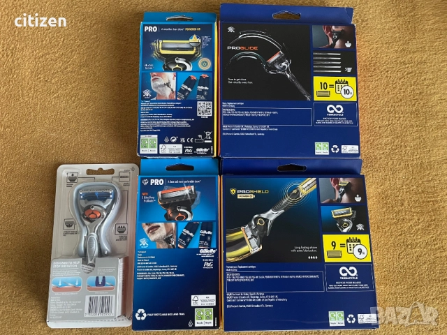 Gillette Labs Heated Razor, fusion ProGlide ,Proshield Power, снимка 10 - Мъжка козметика - 20077273