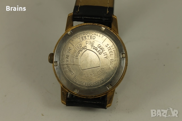 1960's QUALEX Френски Позлатен Ръчен Часовник, снимка 7 - Антикварни и старинни предмети - 51745568