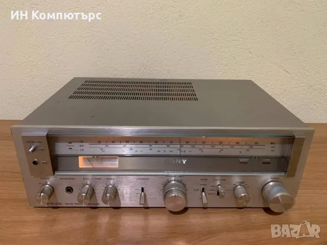 Продавам ретро стерео ресийвър Sony STR-212L, снимка 2 - Ресийвъри, усилватели, смесителни пултове - 49549879