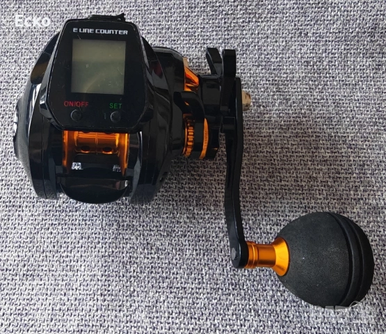 Макара дясна с електронен брояч, снимка 5 - Макари - 53450456