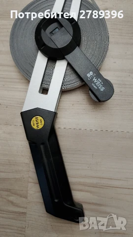 Немска професионална стоманена ролетка 50 м., снимка 6 - Други инструменти - 51325358