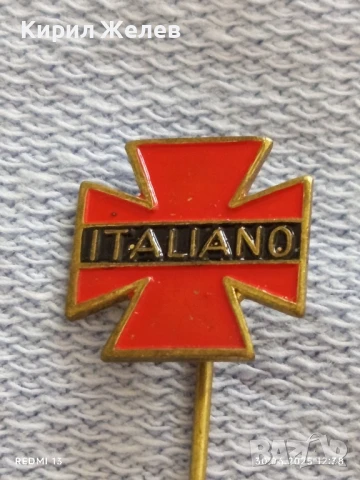 Три значки стари редки ITALIANO,SWIEBERTIF за КОЛЕКЦИЯ ДЕКОРАЦИЯ 50211, снимка 3 - Колекции - 50847066