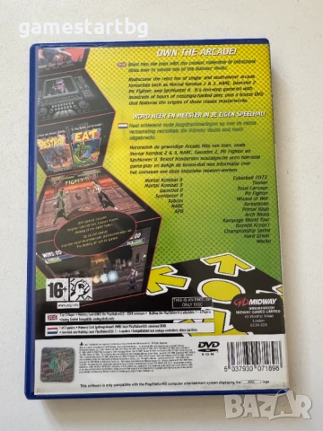 Midway Arcade Treasures 2 за PS2, снимка 2 - Игри за PlayStation - 50886474