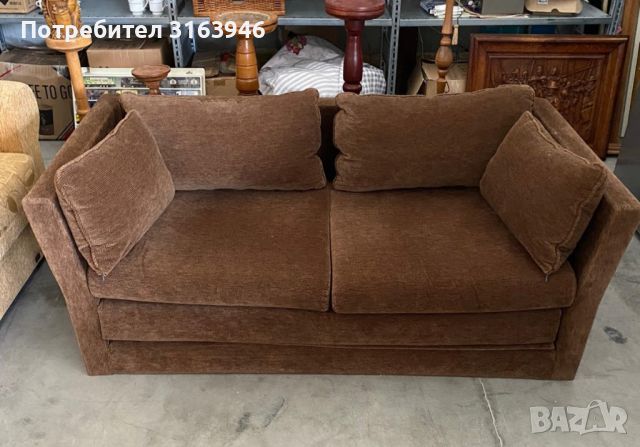 Двуместен диван ,канапе,функция сън, снимка 3 - Дивани и мека мебел - 45367485