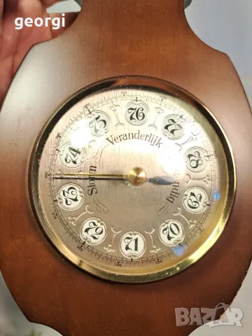 домашна метеорологична станция термометър барометър и влагомер 7/1, снимка 3 - Декорация за дома - 49670338
