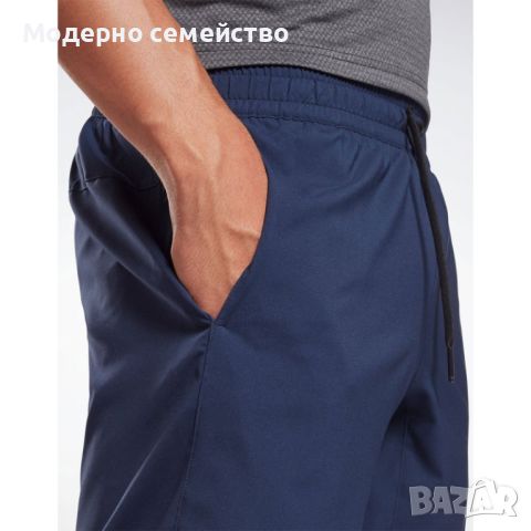 Мъжки къси панталони reebok workout ready woven shorts navy, снимка 3 - Други - 46708995