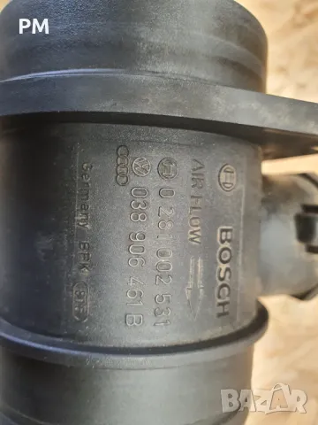 Дебитомер MAF sensor за VW Polo 1.4TDI / 1.9TDI BOSCH оригинален, снимка 3 - Части - 49760642