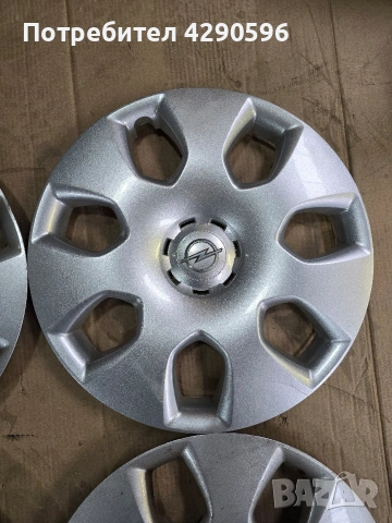 Тасове 16 цола за Opel Astra J / Zafira C / Опел Астра / Зафира , снимка 4 - Аксесоари и консумативи - 53997565