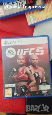 Продавам като нова UFC 5 за ps5, снимка 1 - Игри за PlayStation - 45524764