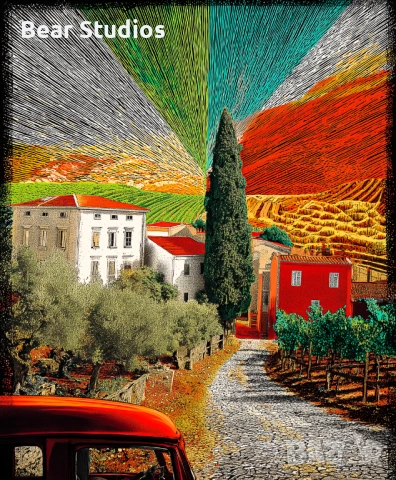 Постер / плакат, матов - Вила, абстрактна