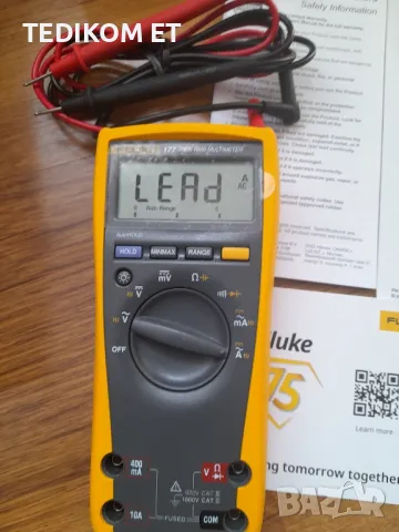 FLUKE 177 true rms, снимка 9 - Друга електроника - 49394040