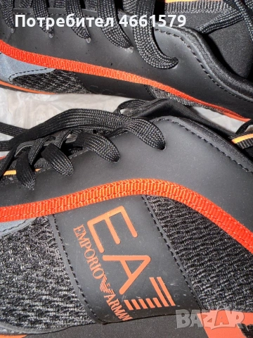 Обувки emporio armani 44 номер запазени, снимка 3 - Официални обувки - 53382305