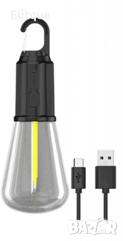 Акумулаторна LED лампа за къмпинг, снимка 2 - Други - 52832251