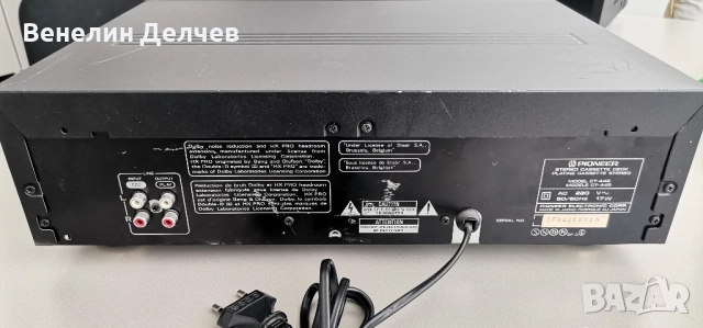 Касетен дек Pioneer CT-445, снимка 5 - Декове - 52208199