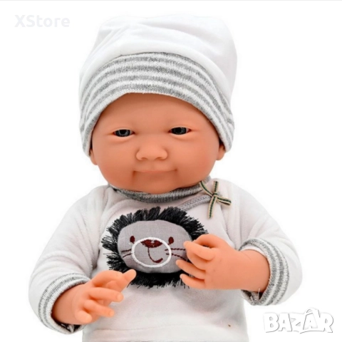 Реалистично бебе с реални размери 48см - 2 цвята, снимка 5 - Кукли - 52307713