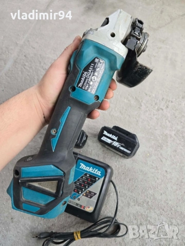 Makita DGA 511 безчетков  ъглошлайф, снимка 4 - Ъглошлайфи - 53761591