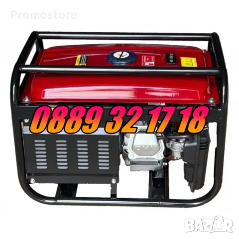 Генератор на газ, бензин и метан, четиритактов генератор за ток 3,5 kW, снимка 5 - Други машини и части - 53711095